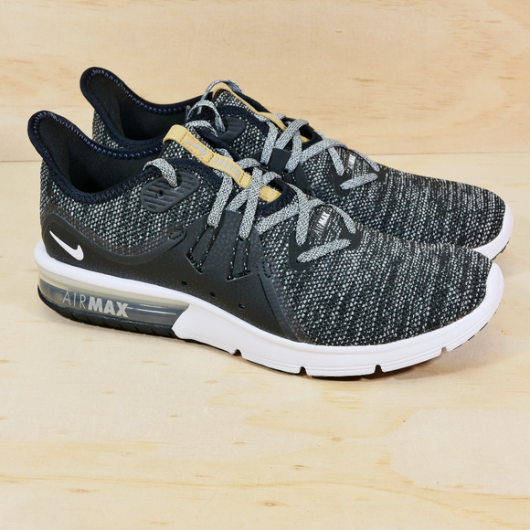 Nike Shoes - Nike Air Max Sequent 3 Black White Shoes NEW